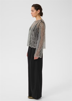 Sibba blouse Black/Silver Gestuz 